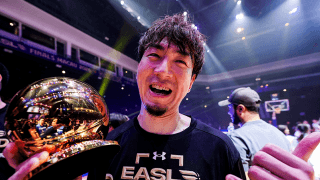 比江島セレブレーション披露も「あれは“ボク”じゃない（笑）」MVP受賞にも恐縮、宇都宮EASL初優勝に貢献