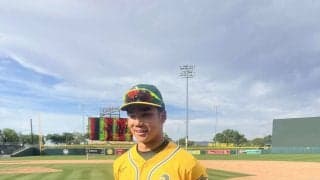 森井翔太郎　プロスペクト試合で２安打１打点「180度、性格、打ち方、投げ方が変わった」