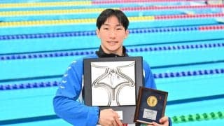 【競泳】17歳の大橋信「いい試合になりました!!」日本選手権男子平泳ぎで最年少３冠