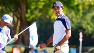 最終日のラウンド後も練習 金谷拓実「一つひとつの積み重ね」