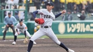 東北が帝京長岡・芝草監督にリベンジ、足も使った攻撃でダルビッシュ以来22年ぶり春1勝【26年センバツ】






