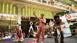 【東京女子】両国直前米国遠征終了、最後は渡辺未詩が「テキサスツアー4DAYSセンキュー！」