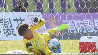 【Ｊ２藤枝】ＧＫ北村海チディが左足疲労骨折で全治１２週間…１９日に手術は終了