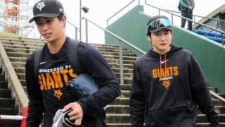 開幕ローテ確定の巨人・山城　開幕投手務める同期の竹丸にプレッシャーかける「まずは白星挙げて」