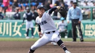 高川学園の146キロ右腕が4回に突如乱れ5失点…初戦敗退も高卒プロへの意志は揺るがず【センバツ】
