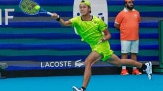 坂本怜、世界10位メドベージェフに善戦も2回戦敗退。逆転負けで金星逃す[マイアミ・オープン]