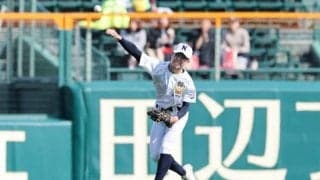 転向後の練習が生きた「ベストボール」　佐野日大の左翼手・杉田侑也