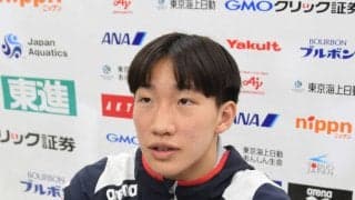 【競泳】男子平泳ぎ代表入りの大橋信が抱負「大谷翔平さん、山本由伸さんって来て僕だった」