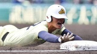 【センバツ】英明６番DH浜野銀次郎が「いぶし銀の仕事」ヘッスラ三塁打＆先制呼ぶ犠打で躍動