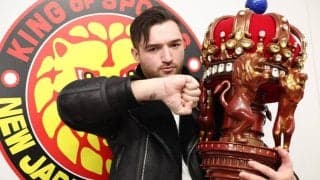 新日本プロレス「ＮＪＣ」制覇・カラム・ニューマン、４・４両国で挑む「ＩＷＧＰ王者」辻陽太に通告「中邑真輔が持つ最年少戴冠記録を塗り替える」