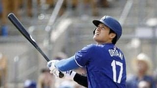 大谷翔平　第３打席で代打送られ途中交代　テオスカー＆ロハスの一発で３点差に迫った中　２試合連続の長打マーク