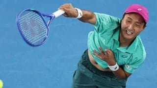  望月慎太郎 逆転勝ちで初戦突破 