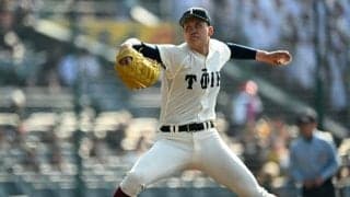 「強い大阪桐蔭を見て」192センチ川本、自己最速147キロで完封