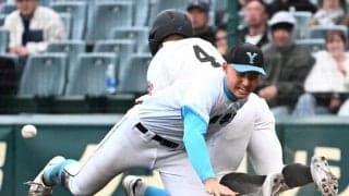 骨折した山梨学院・菰田、今大会の試合出場は絶望的　センバツ