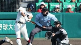 大阪桐蔭4番のDH谷渕選手が2打点　｢追い込まれる前に打つ｣