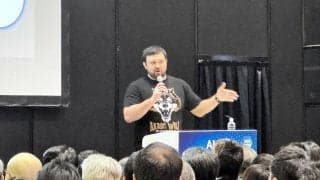 「ヒール転向の可能性は？」ウルフアロン、異例のビジネス講演もまさかのプロレス質問に困惑「難しいですね…ゼロではない」