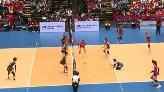 女子バレーで絶対取れない“魔球サーブ"