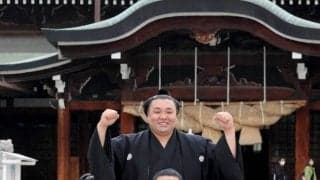 霧島、２度目の大関昇進　伝達式での口上「さらなる高みを目指して一生懸命努力します」　初代・霧島の「一生懸命」盛り込む 　長女からは異例のお願い「パレードは裸じゃダメよ。風邪引いちゃう」　