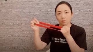 ゴルフに必要な体幹の固定と回旋運動