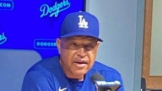 五回途中１１Ｋの大谷翔平を「彼は万全だ」とロバーツ監督　カーブ多投も「今夜その球にかなり自信を持っていたのがわかった」と前向き