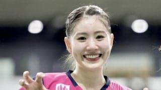 【バドミントン】志田千陽が靴のインソールに感謝「足の疲労が変わった」インスタの映像で告白