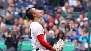 【データ】智弁学園・杉本真滉、今大会被打率１割９厘　73年春の「怪物」の記録に迫れるか