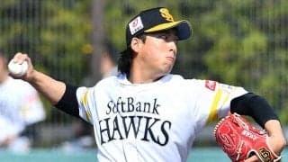 【プロ野球】「ドガン！」ソフトバンクのブルペンに轟く\"爆発音\" ついに頭角を現した５年目の育成右腕・大竹風雅の怪物ぶり