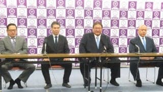 広報部長の藤島親方「前任の佐渡ケ嶽部長から、いろいろご指導を」日本相撲協会新理事４親方会見