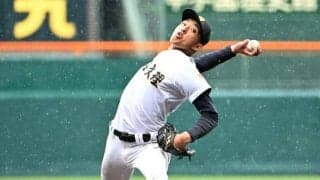 亡き友人への思い胸に重ねた練習　初マウンドの日本文理・伊井投手