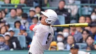 【センバツ】智弁学園・太田蓮が決勝犠飛「悔い残らないようフルスイング」杉本真滉の好投生かす
