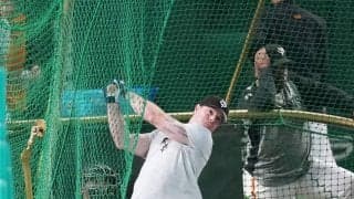 【巨人】キャベッジ「期待に応えられるよう」32年ぶり助っ人の開幕戦１番スタメンに意気込む