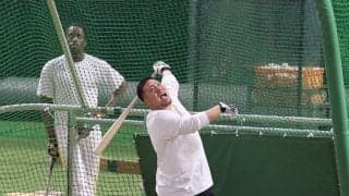 【ソフトバンク】山川穂高が全体練習後に特打「シーズン通してもできるだけ継続したい」