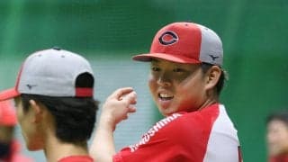 【広島】開幕１番のドラ１平川蓮「１年目はケガしないこと、体重減らさない」気負いなし