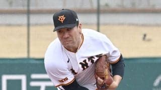 【巨人】田中将大　開幕ローテ入り決定　雨中の調整で３回２失点も「アジャストしようとやれた」