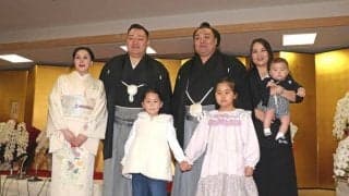 霧島の長男は生後７カ月で驚きの体重１１キロだった　長女とは新たな約束も