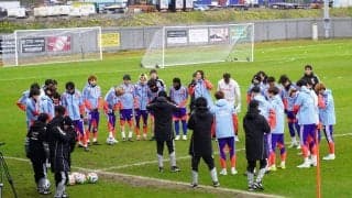 【日本代表】佐藤龍之介除く26人で活動２日目　戦術練習まで公開