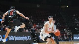 A東京の小酒部泰暉「いい経験に」…EASLで琉球に惜敗も、大舞台での手応えを糧にBリーグへ