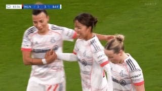 「何もかも上手すぎる」なでしこ谷川萌々子、“アートのような”決勝点！圧巻トラップ→極上コントロール弾「日本の宝」「ルイ・コスタかよ」【女子CL】