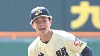 【センバツ】英明が春夏初の８強入り　背番号４の松本倫史朗が３失点完投　東北は22年ぶり逃す
