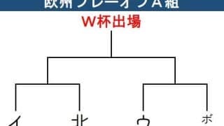 【Ｗ杯予選】欧州PO･A組　大本命イタリア、北アイルランドと対戦　ウェールズ－ボスニア