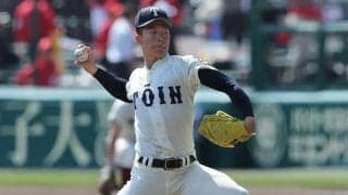 大阪桐蔭の剛腕が今大会最速となる152キロ計測も…3回まで4四球と制球に苦しむ【センバツ】