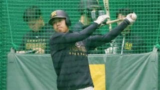 【阪神】ドラフト３位の岡城快生がルーキーで唯一開幕１軍スタート