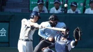 大阪桐蔭が辛勝　延長十回、甲子園初のタイブレークで三重を下し２年ぶりの春ベスト８　甲子園通算８０勝目、西谷監督７２勝目