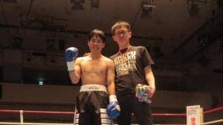 お笑い芸人ボクサー２戦目でプロ初勝利　Ｍ－１で３年連続１回戦敗退→昨年６月コンビ解散後はボクシング専念