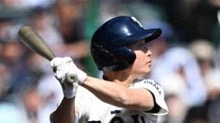 大阪桐蔭が三重降し8強　タイブレークで熱闘に決着　センバツ