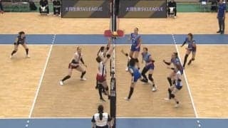 触れてません！ 女子バレー、胸を突き出しギリギリで…タッチネット回避行動が「カワイイ」