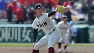 ｢フォームが安定しなかった｣大阪桐蔭のプロ注目右腕は悔しさあらわ、最速152キロ計測も7四球と制球乱す【センバツ】