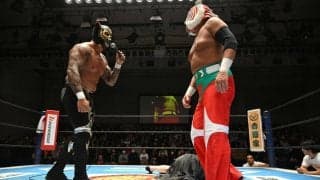 【CMLL】マグヌスがブラック・タイガーに、新日本菅林直樹会長がビデオメッセージでお墨付き