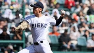 【センバツ】三重・吉井海翔「立て直すことが…」涙止まらず「技術が足りない」与四死球から失点