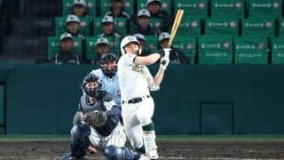 DH初の本塁打は専大松戸の9番打者　「小学6年以来」の快音響かす